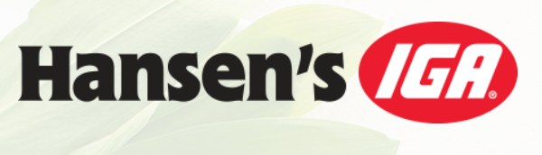 Hansen's IGA logo